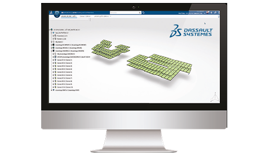 Exemple 3d experience Dassault Systemes Piveteaubois